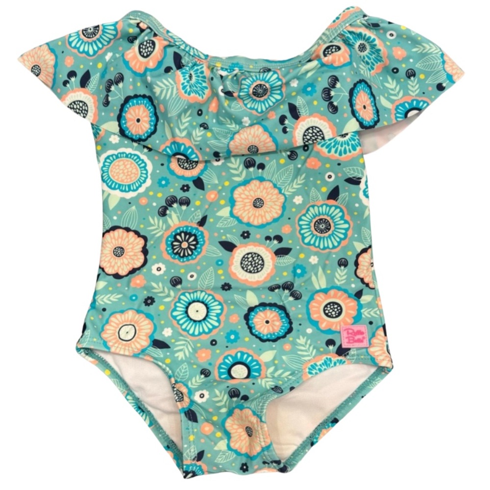 Ruffle Butts Island Dream Scallop One Piece Swimsuit